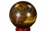 Polished Tiger's Eye Sphere #148906-1
